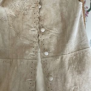 NEW SUEDE VEST